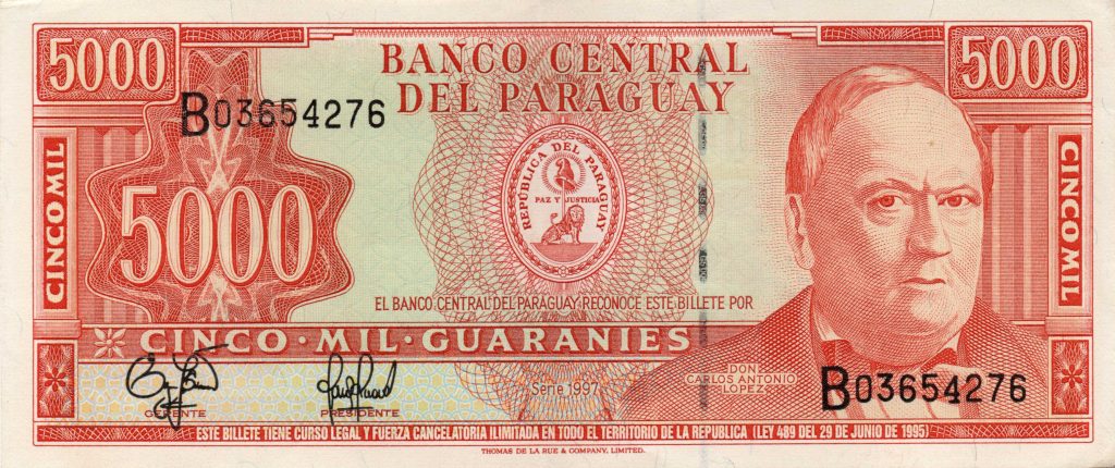 5,000 Guaraníes